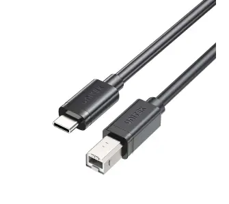 Kabel USB Unitek C14140ABK03-5M USB C - USB B 2.0 5m Czarny