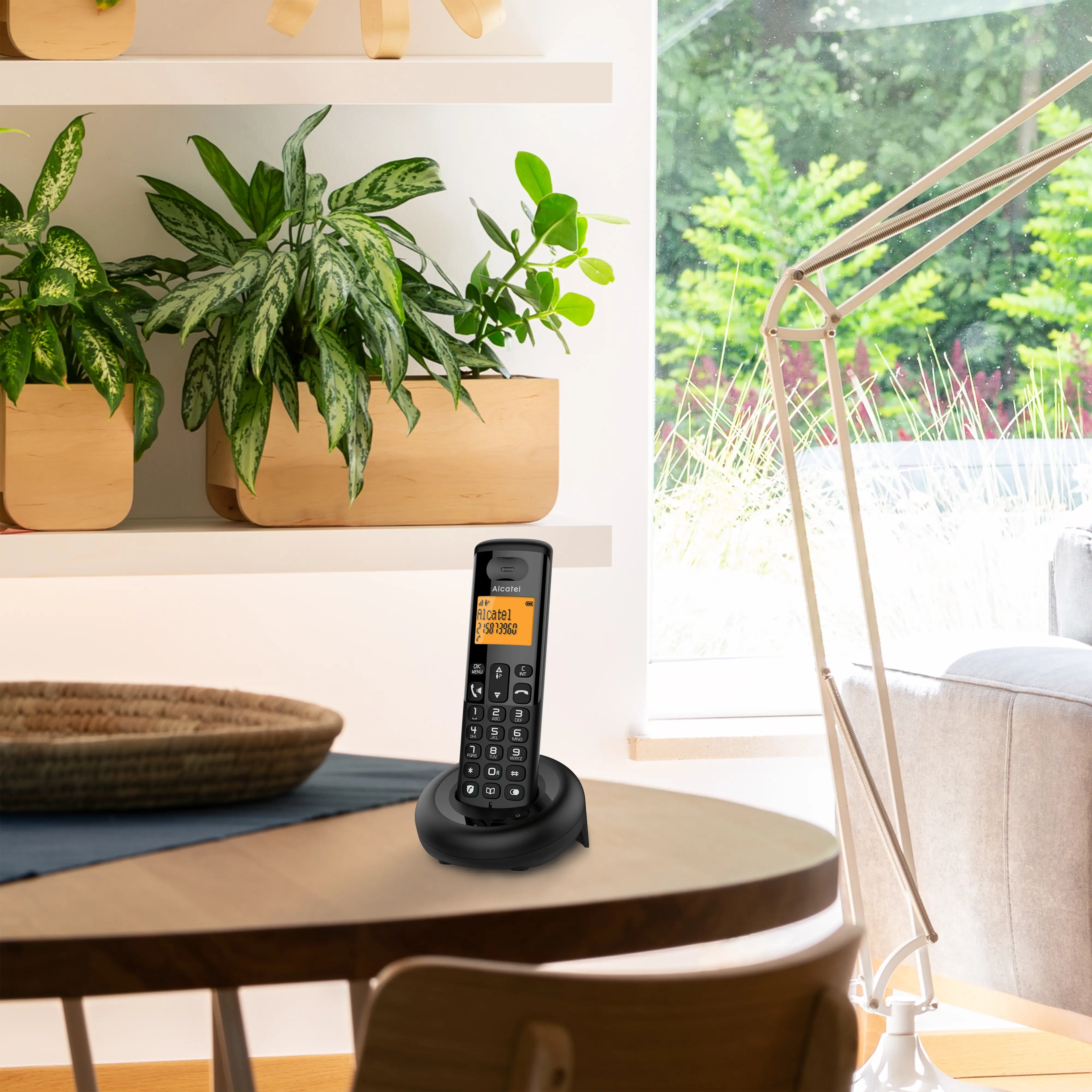 Telefon ALCATEL E260 Czarny