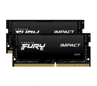 Pamięć Kingston FURY Impact DDR4 64GB (2 x 32GB) 3200 CL20 SODIMM Czarny