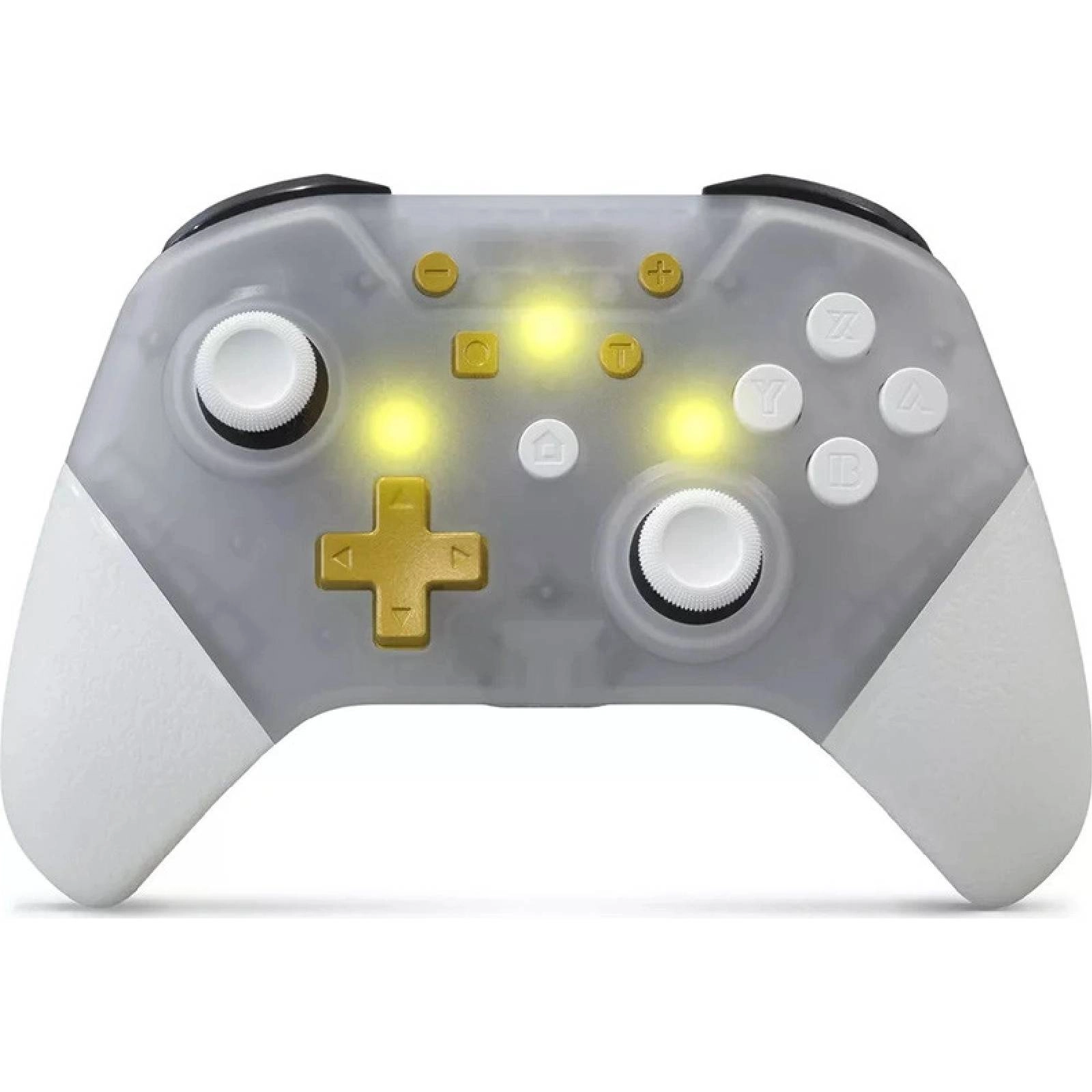 Pad Armor3 NuChamp Wireless Game Controller LED do Nintendo Switch Bezprzewodowy Przeźroczysty