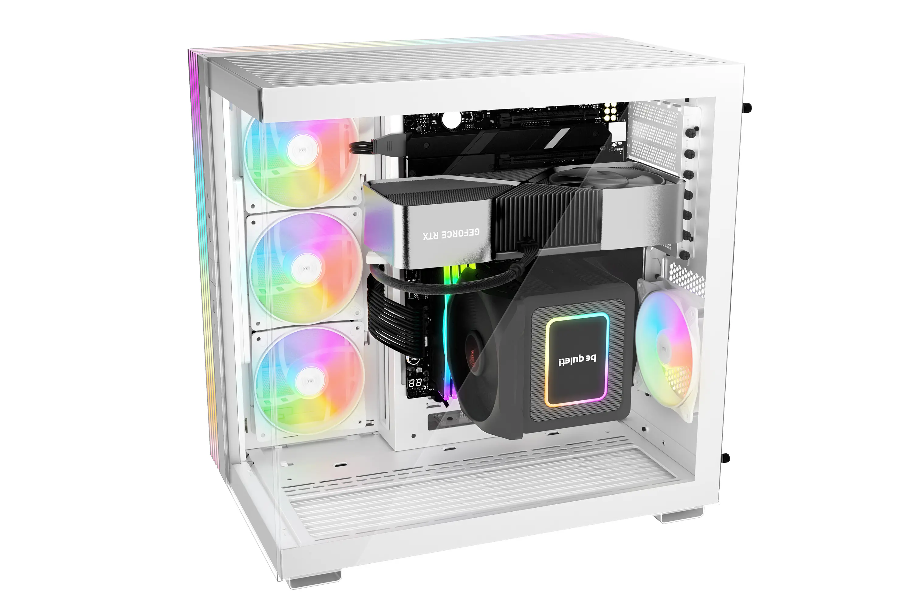 Obudowa be quiet! Light Base 600 DX ARGB Biały