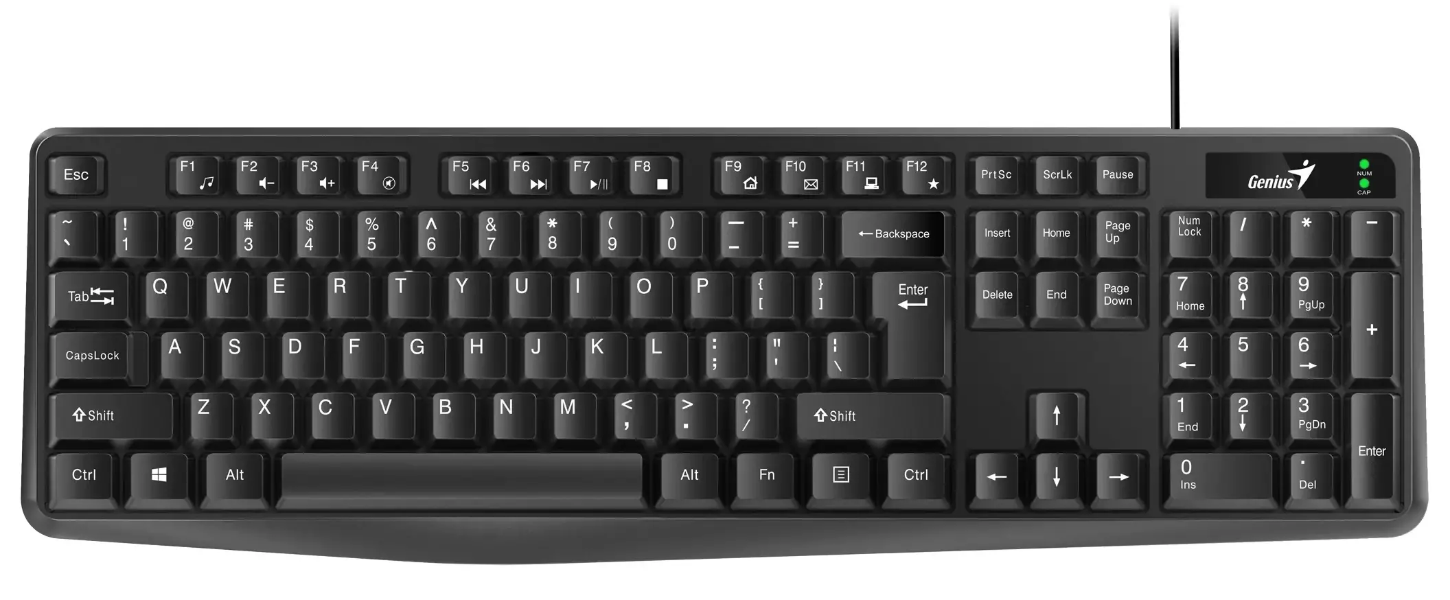 Klawiatura Genius KB-117 Czarny