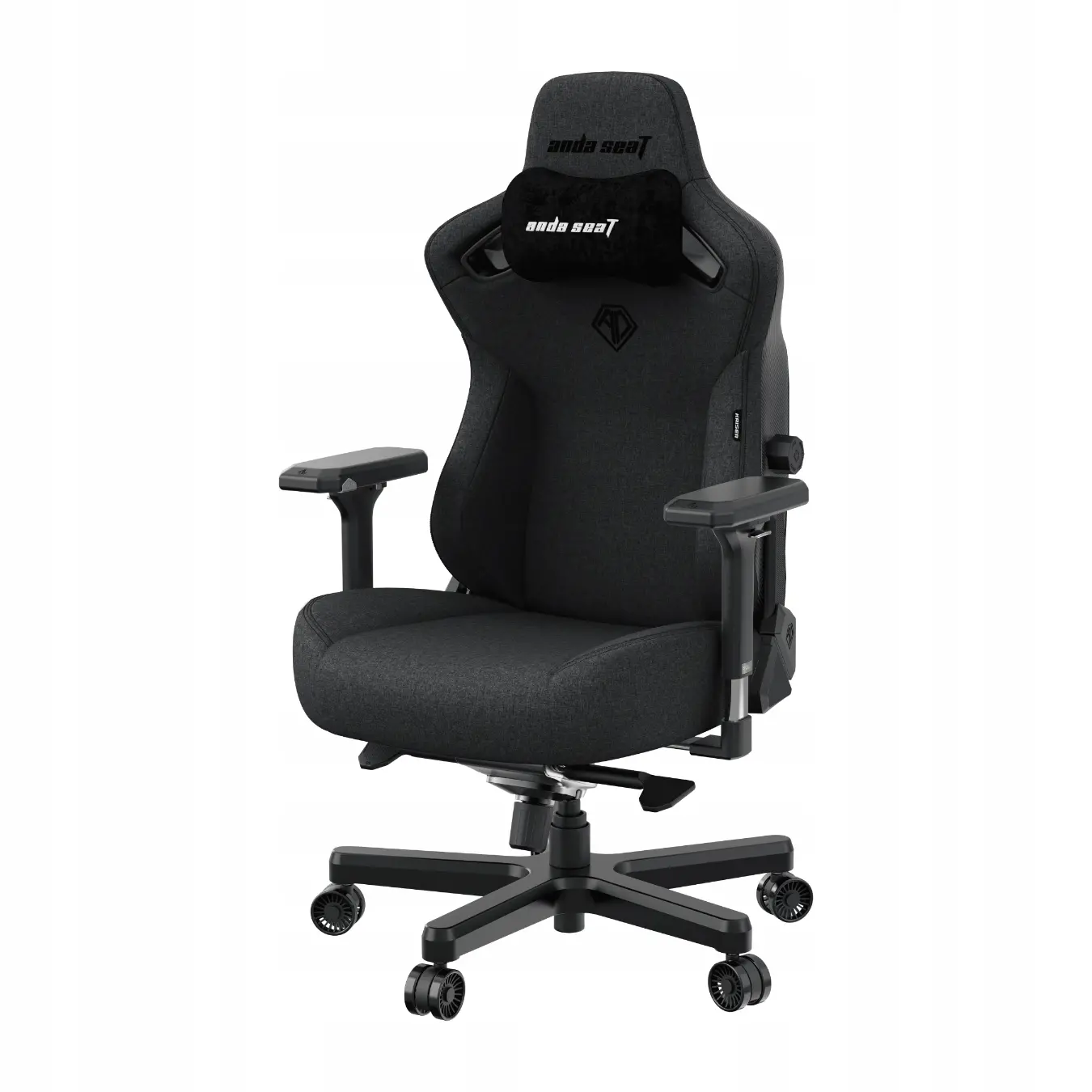 Fotel Anda Seat Kaiser 3 XL Gamingowy do 150kg Tkanina Ciemnoszary