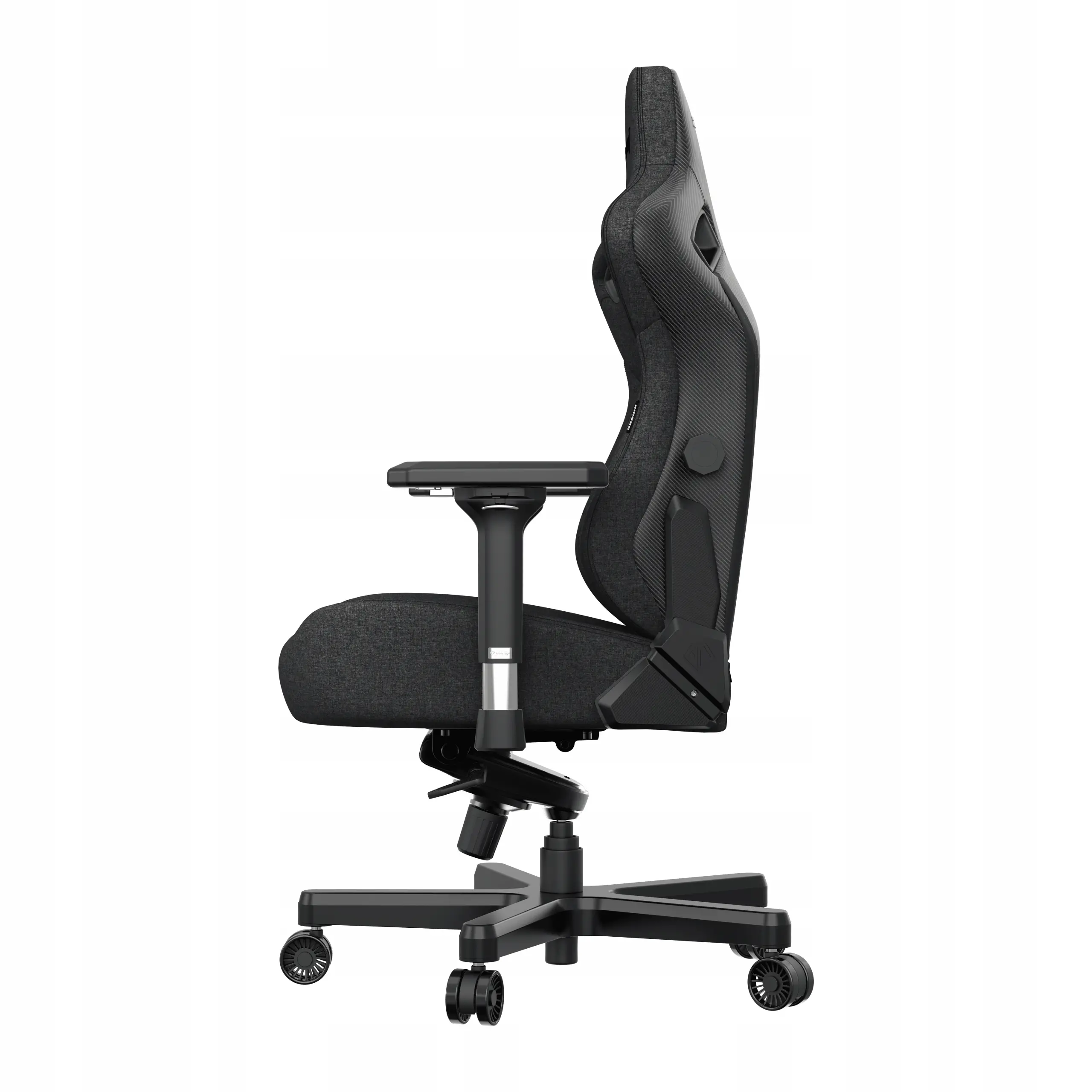 Fotel Anda Seat Kaiser 3 XL Gamingowy do 150kg Tkanina Ciemnoszary