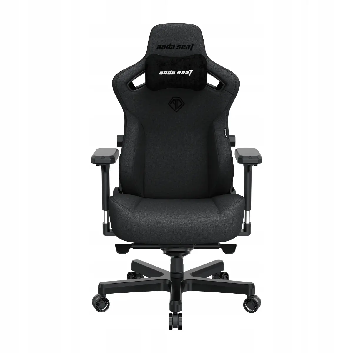 Fotel Anda Seat Kaiser 3 XL Gamingowy do 150kg Tkanina Ciemnoszary