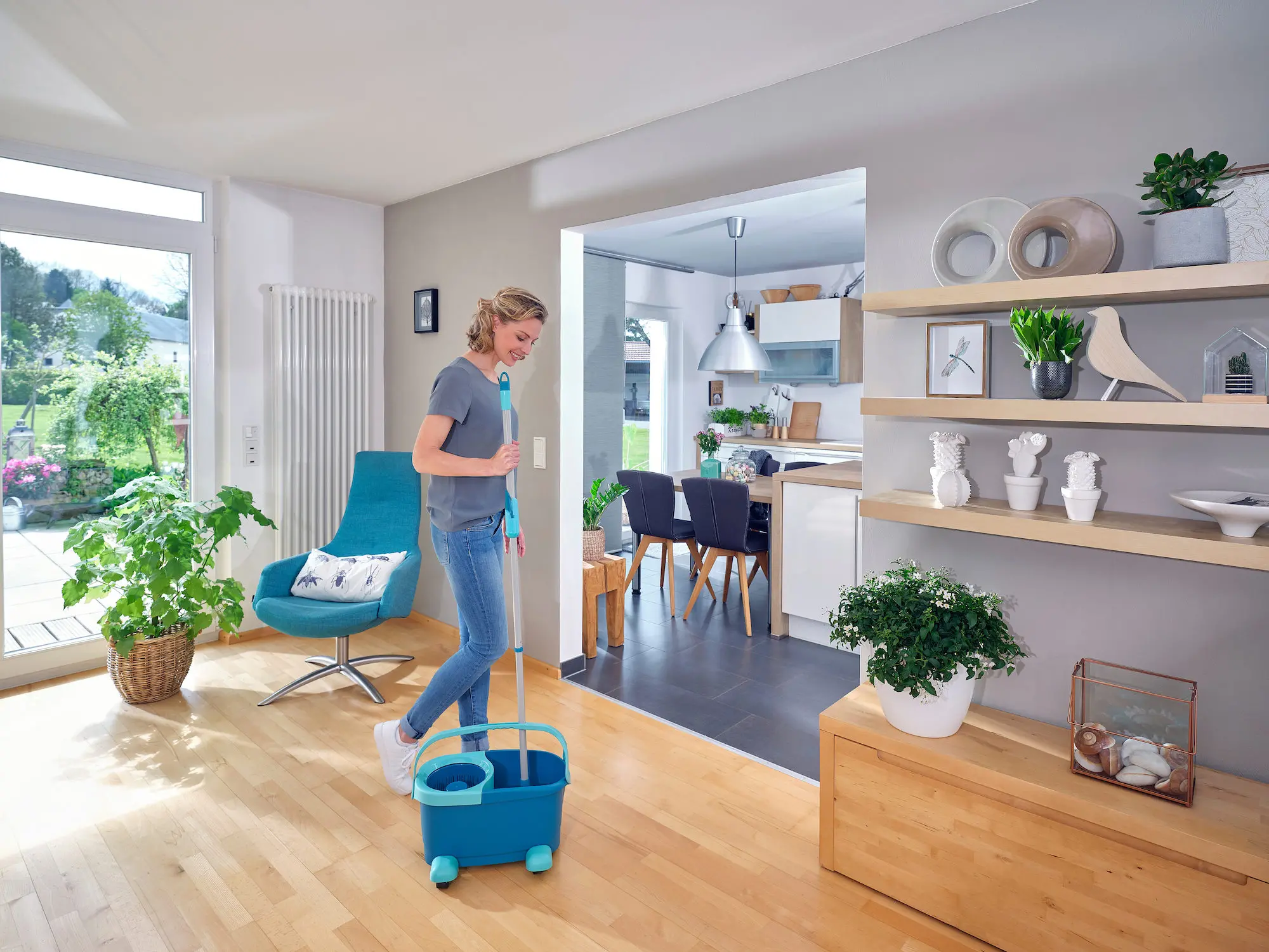 Mop obrotowy Leifheit Clean Twist Mop Ergo 52102