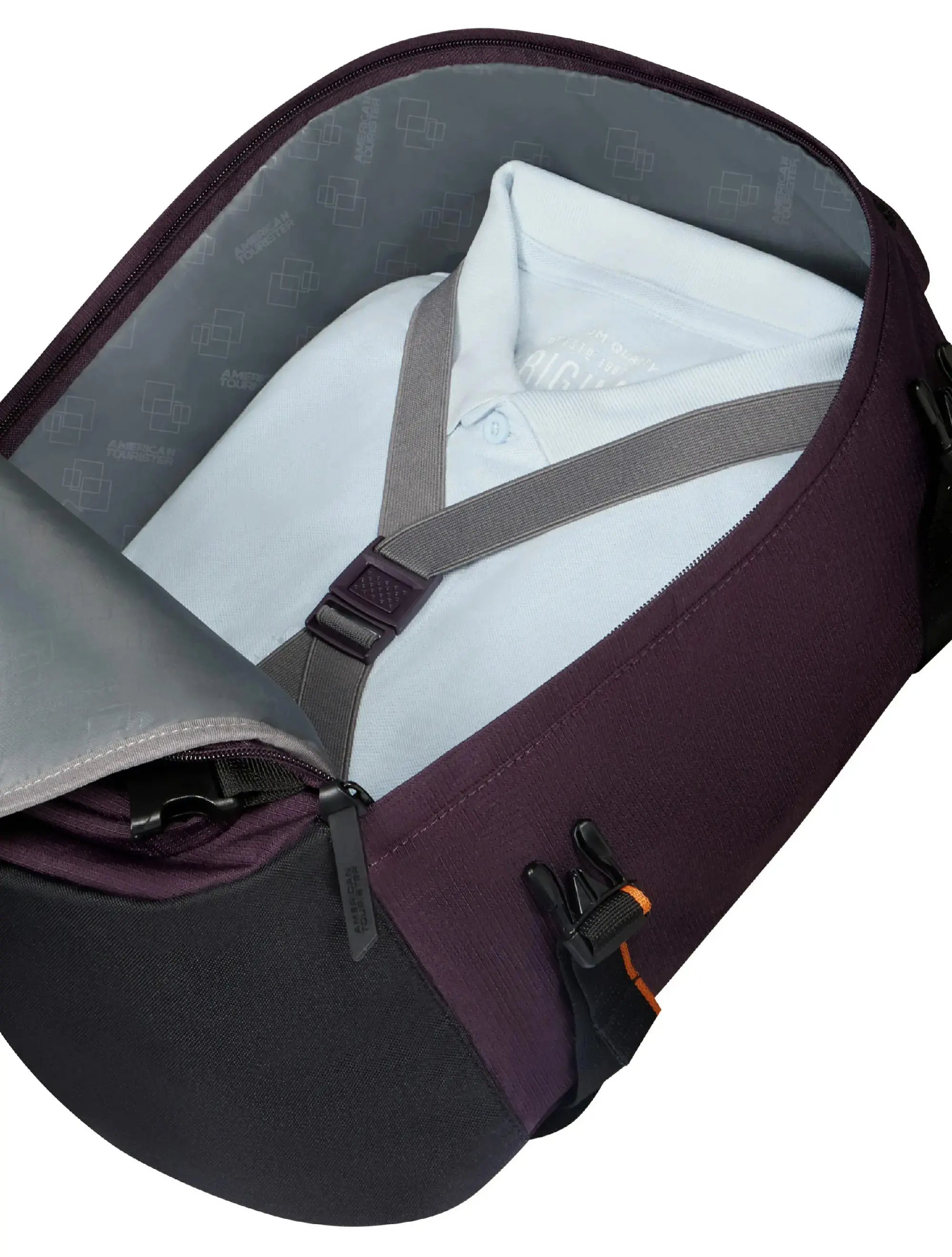 Plecak kabinowy American Tourister Take2Cabin Casual S Fioletowy