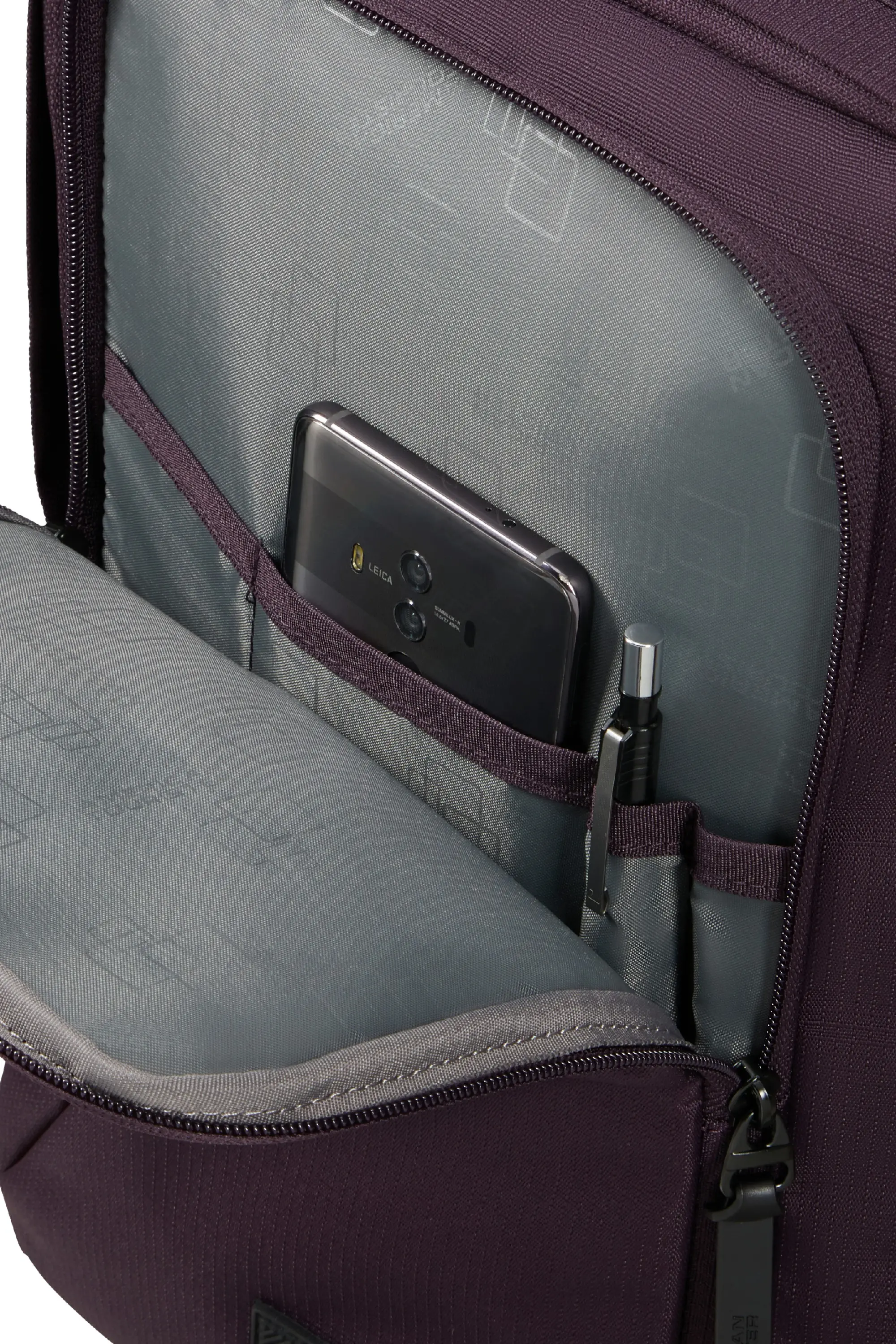 Plecak kabinowy American Tourister Take2Cabin Casual S Fioletowy