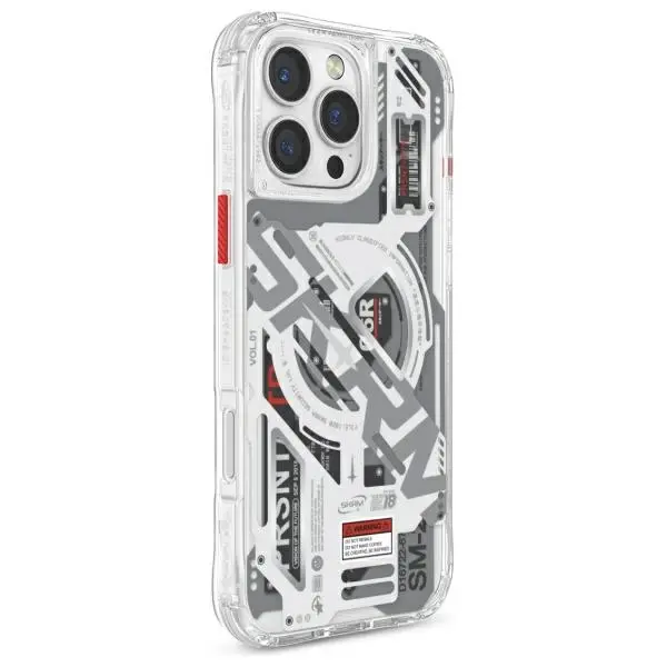Etui Skinarma Ekho Magnetic Charging iPhone 16 Pro Max Przezroczysty