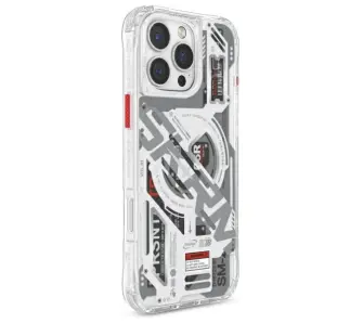 Etui Skinarma Ekho Magnetic Charging iPhone 16 Pro Max Przezroczysty