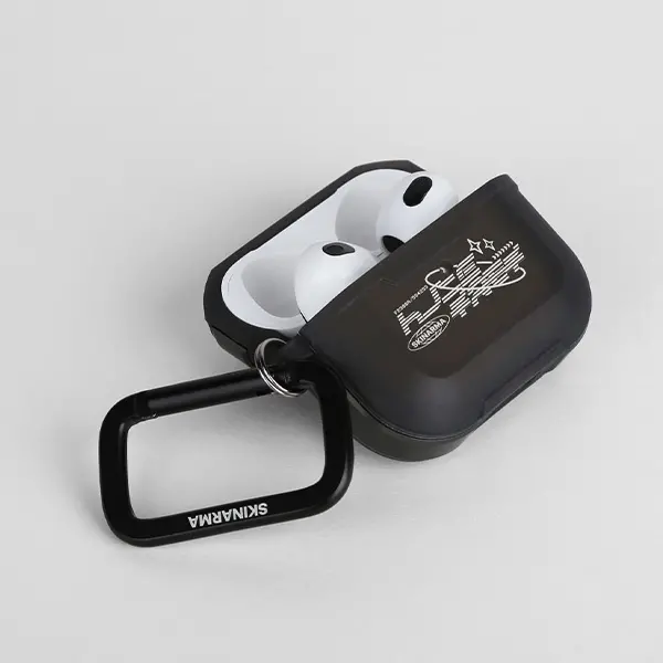Etui na słuchawki Skinarma Kinzoku do AirPods Pro 2 Ciemnyszary