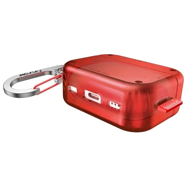 Etui na słuchawki Skinarma Saido do AirPods Pro 2 Czerwony