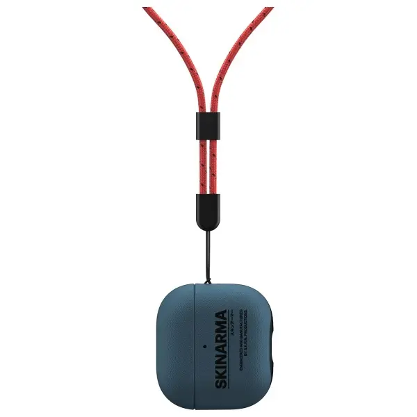 Etui na słuchawki Skinarma Spunk do AirPods 4 Niebieski