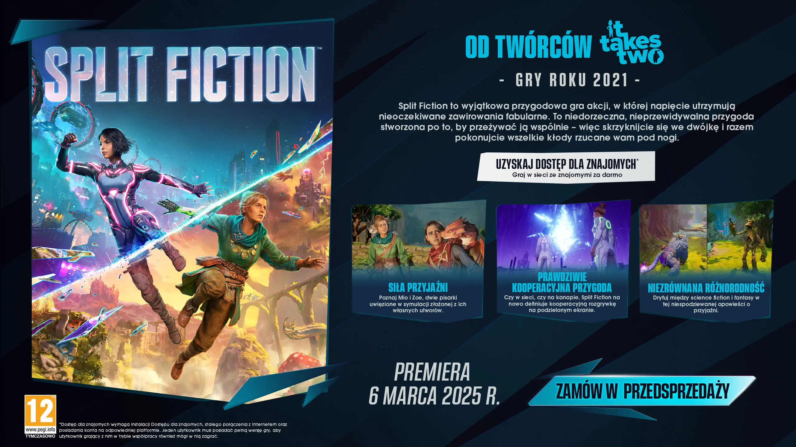Split Fiction Gra na PS5