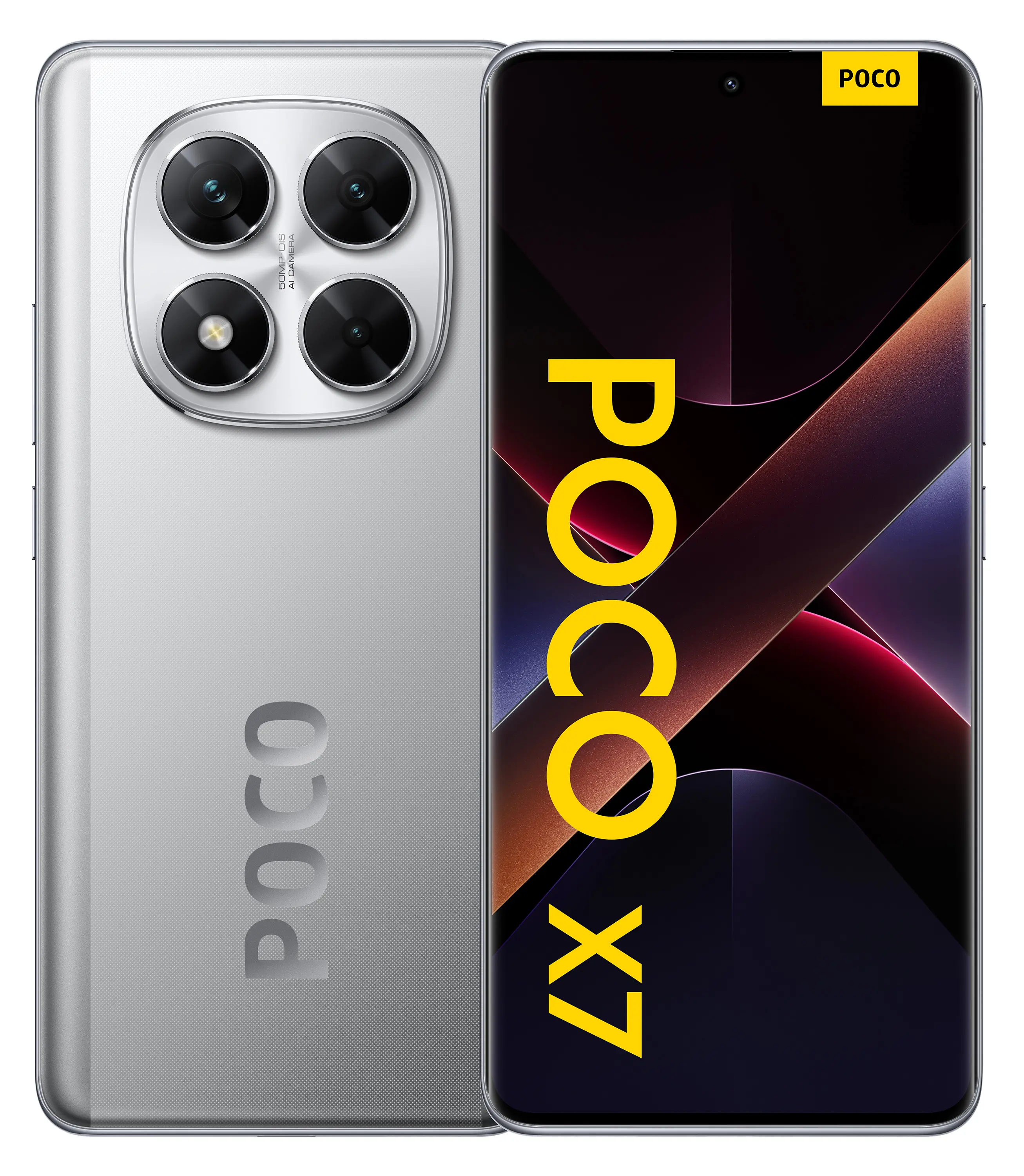 POCO X7 5G 12/512GB 6,67" 120Hz 50Mpix Srebrny