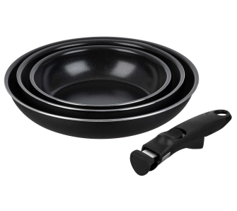 Zestaw patelni La Bonita LB3PAT002 Indukcja Ilag Xeradur 2 20cm, 24cm, 28cm