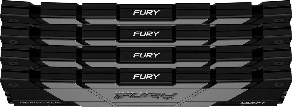 Pamięć RAM Kingston FURY Renegade DDR4 64GB (4 x 16GB) 3600 CL18 Szary