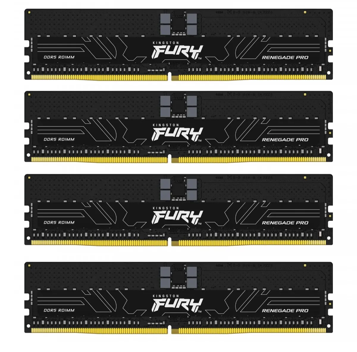 Pamięć Kingston FURY Renegade Pro DDR5 128GB (4 x 32GB) 6000 CL32 Czarny
