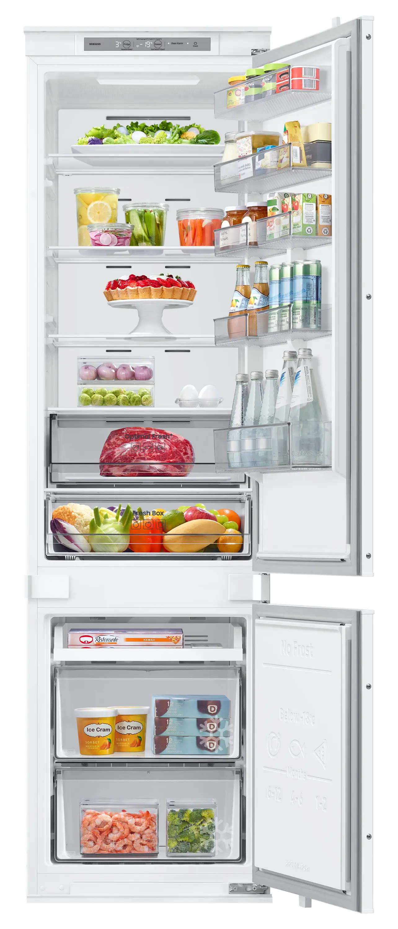 Lodówka Samsung BRB70F30BES0EO Pełny No Frost 193,5cm Komora świeżości Zdalne sterowanie