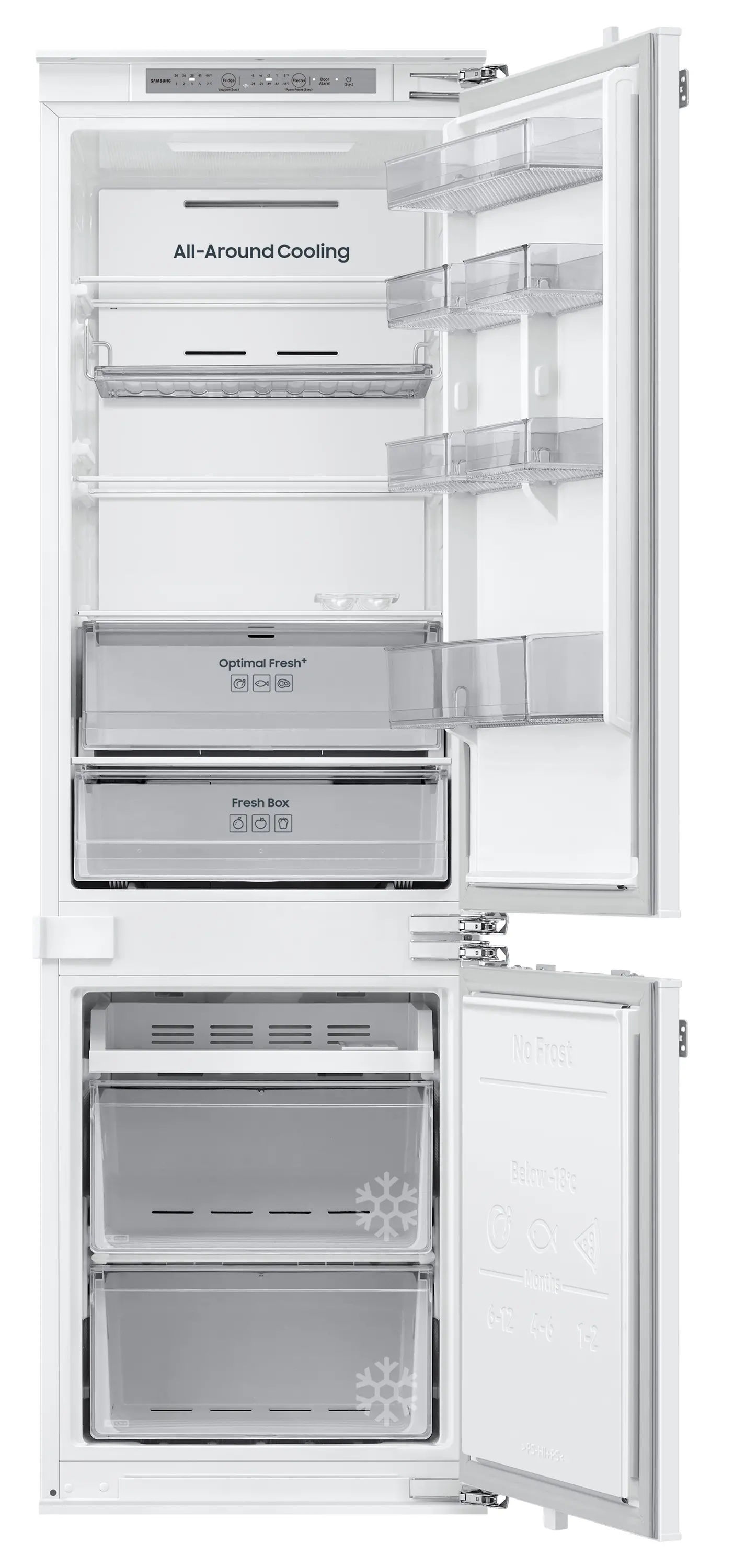 Lodówka Samsung BRB70F26CEF0EO Pełny No Frost 177,5cm Komora świeżości Zdalne sterowanie