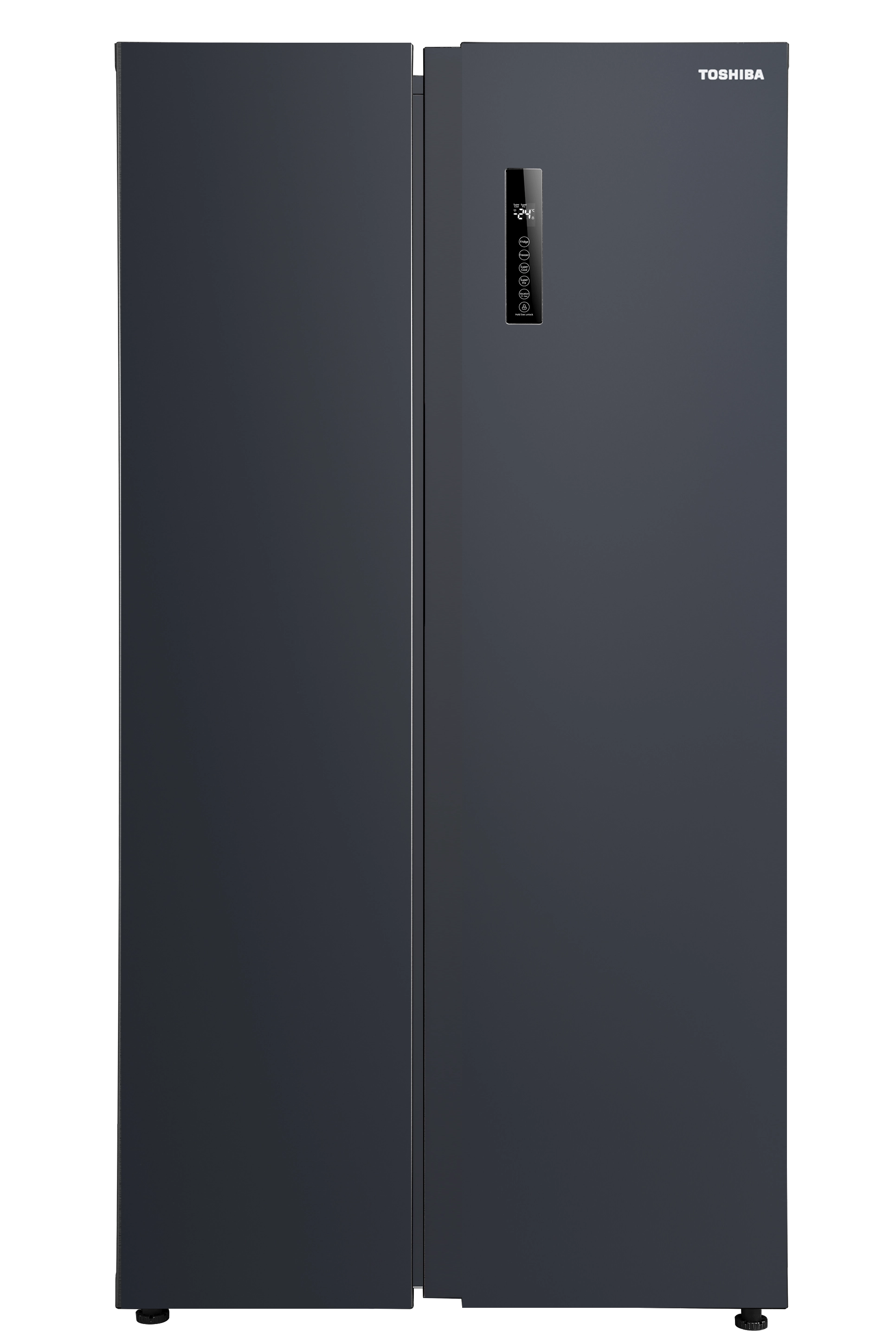Toshiba SBS GR-RS696WI-PMJ(60) Funkcje AI Pełny No Frost 176,5cm Komora świeżości Zdalne sterowanie Inox