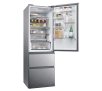 Lodówka Haier Seria 5 HTW5618CNMG Pełny No Frost 185cm Komora świeżości Zdalne sterowanie Inox