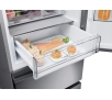 Lodówka Haier Seria 5 HTW5618CNMG Pełny No Frost 185cm Komora świeżości Zdalne sterowanie Inox