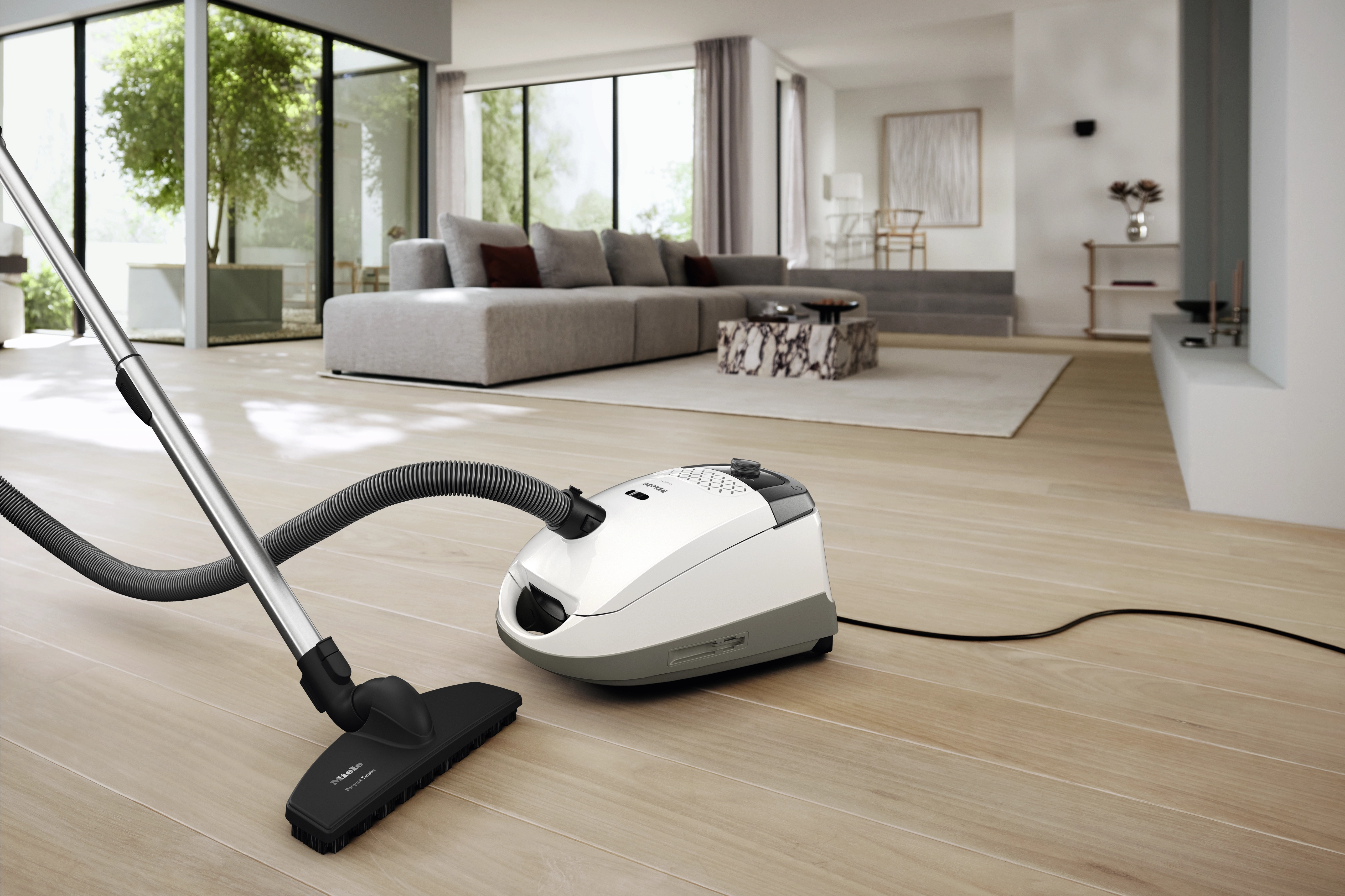 Odkurzacz Miele Guard S1 Parquet Flex BrilantWhite 890W Szczotka do parkietów