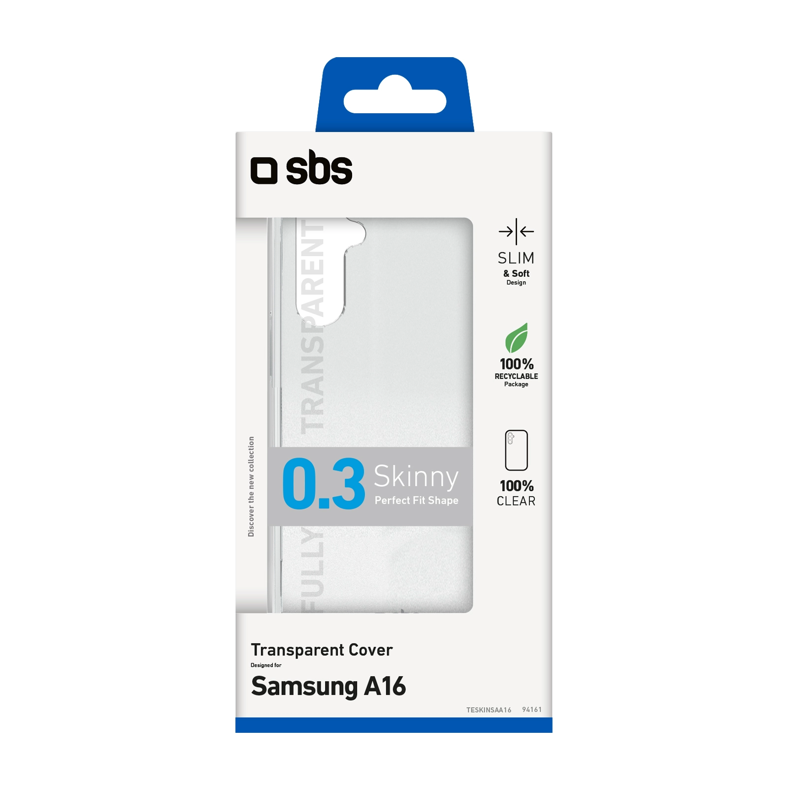 Etui SBS Skinny do Galaxy A16 Przezroczysty