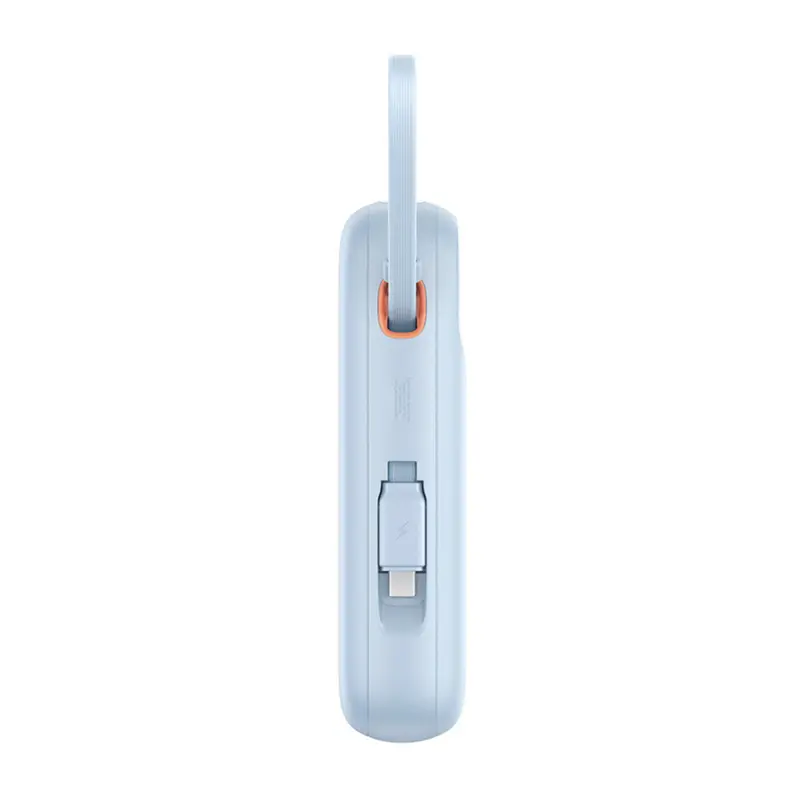 Powerbank Baseus P10055009313-00 QPow 2 z kablem USB-C 20000mAh 30W Niebieski