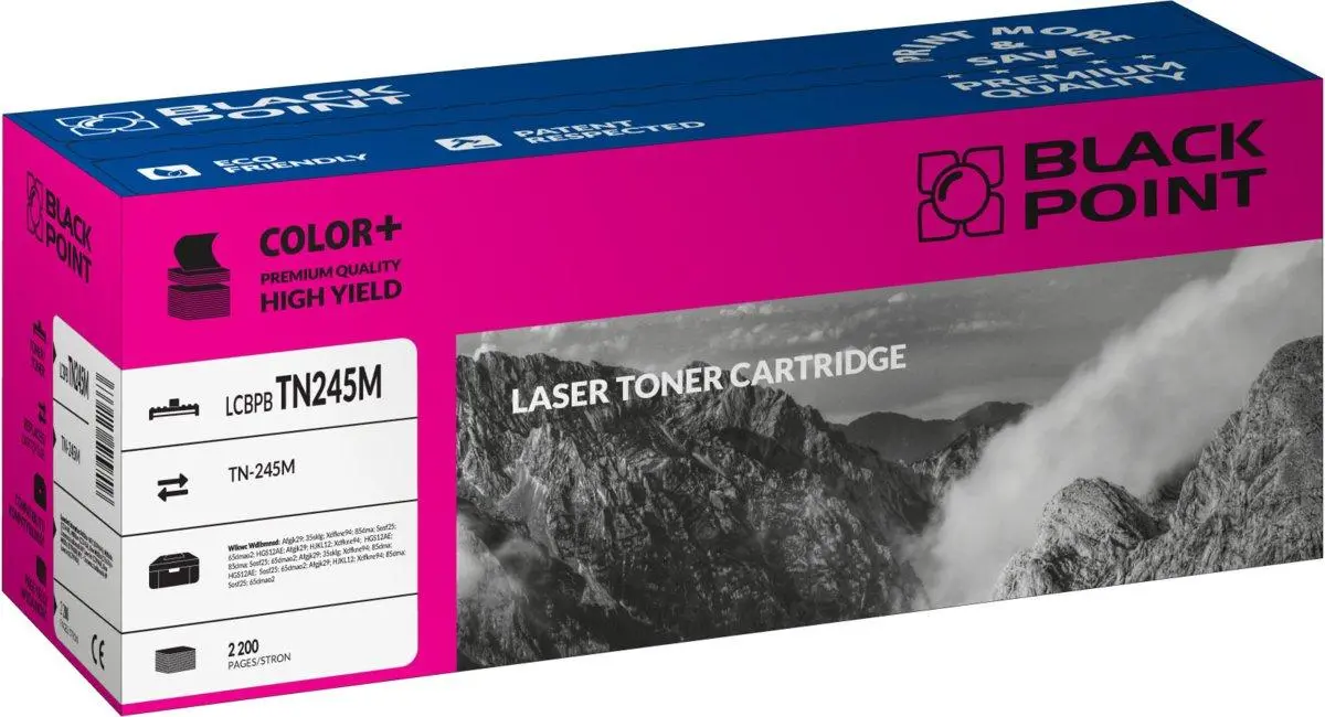Toner Black Point LCBPBTN245M (zamiennik TN-245M) Purpurowy