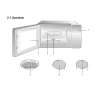 Kuchenka mikrofalowa Beko MCF 26310 BAF Grill Termoobieg AirFry
