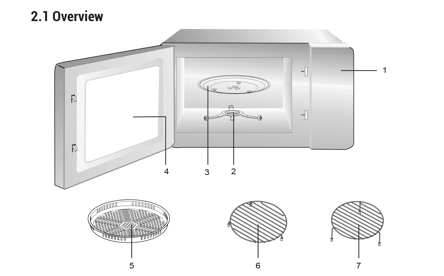 Kuchenka mikrofalowa Beko MCF 26310 BAF Grill Termoobieg AirFry