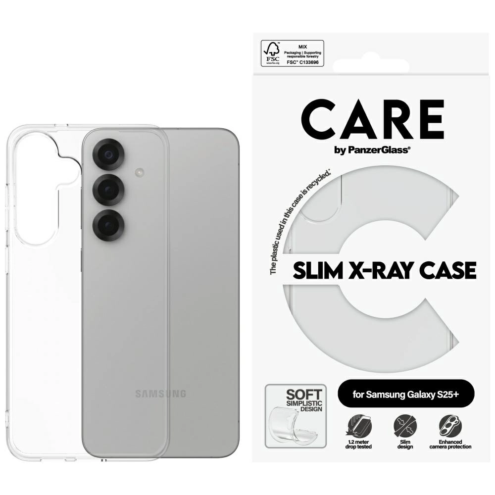 PanzerGlass Fashion X-Ray do Galaxy S25 Plus Przezroczysty