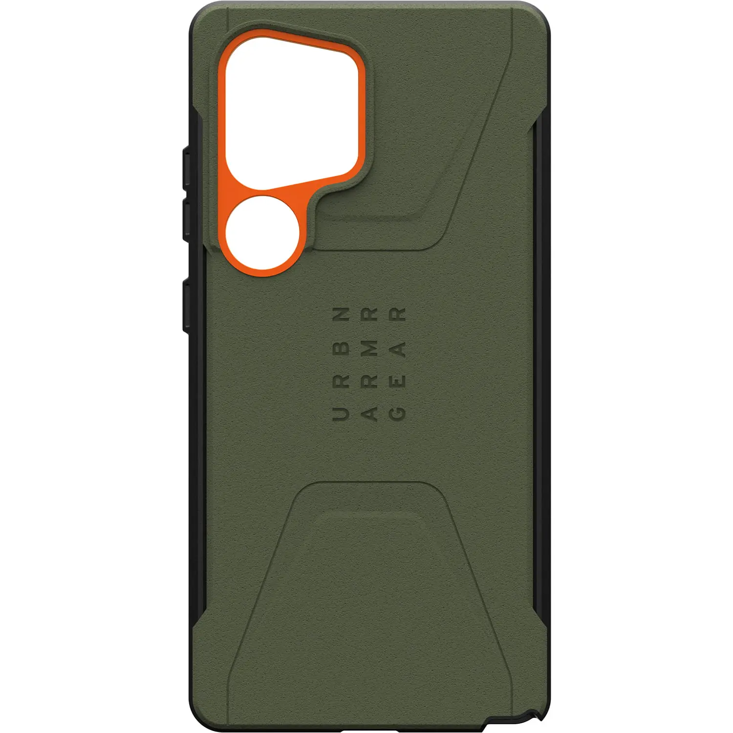 Etui UAG Civilian Case do Galaxy S25 Ultra Zielono-pomarańczowy