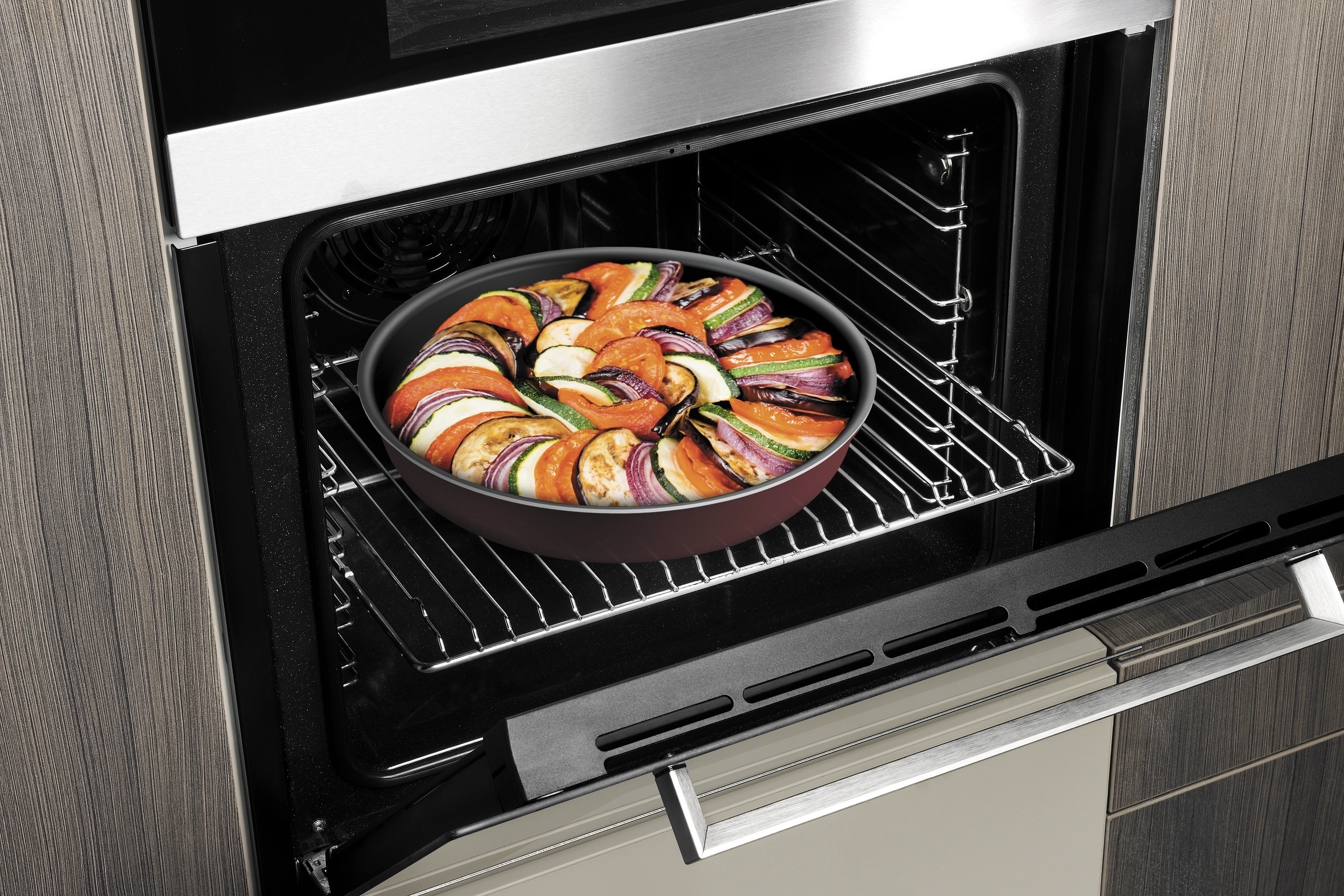 Zestaw garnków Tefal Ingenio Simply Cook L7249602 Indukcja Aluminium 5 elementów