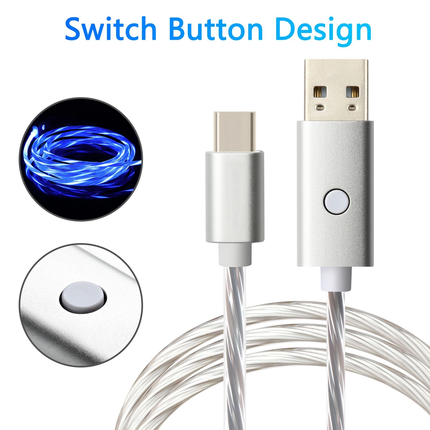 Kabel Oniverse LED Rapid Charge USB-A / USB-C