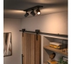 Oświetlenie punktowe Philips Hue White Ambiance Potrójne Runner Czarny
