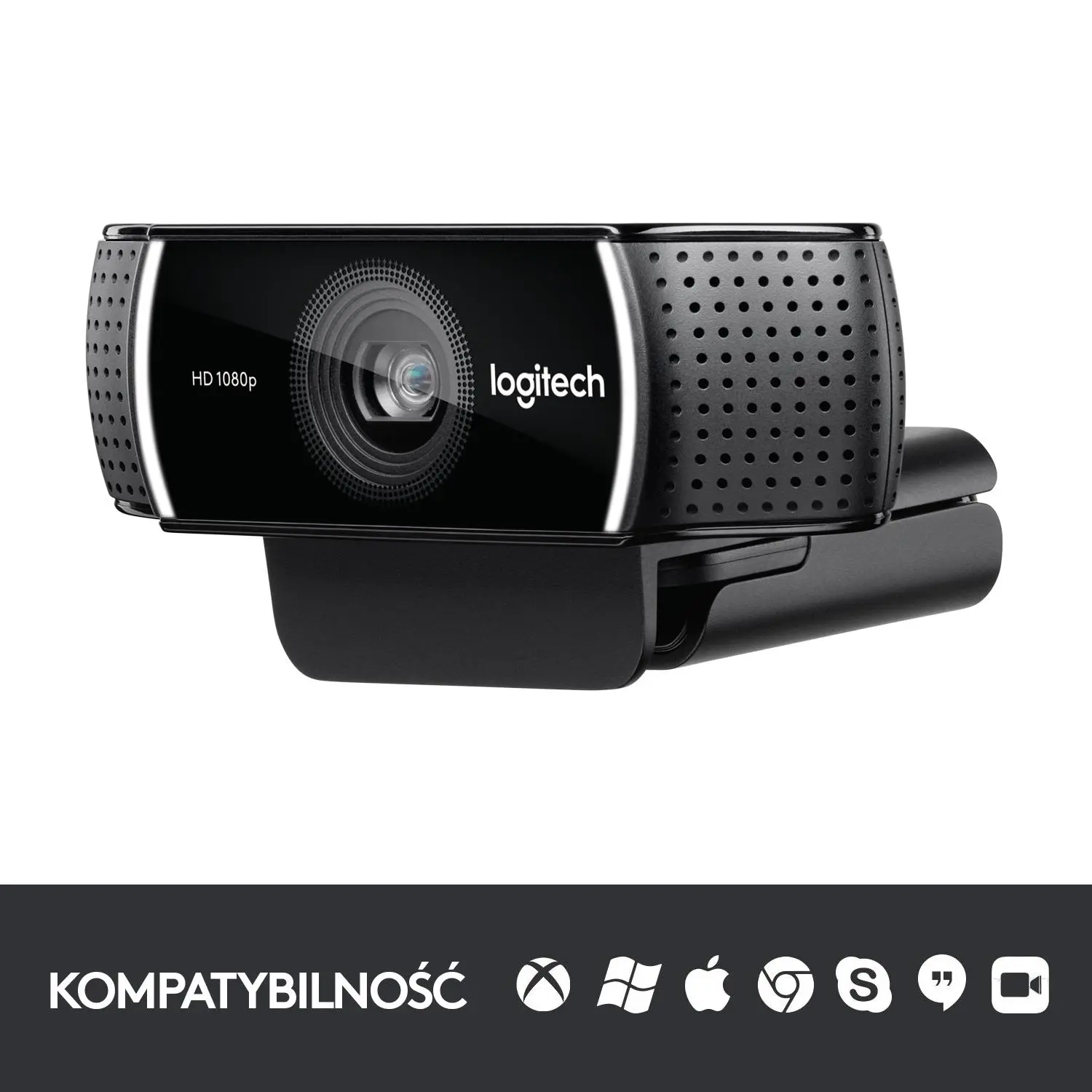 Kamera internetowa Logitech HD Pro Webcam C922 Czarny