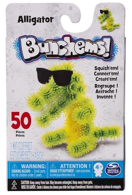Spin Master Bunchems Kolorowe Rzepy - kumple aligator