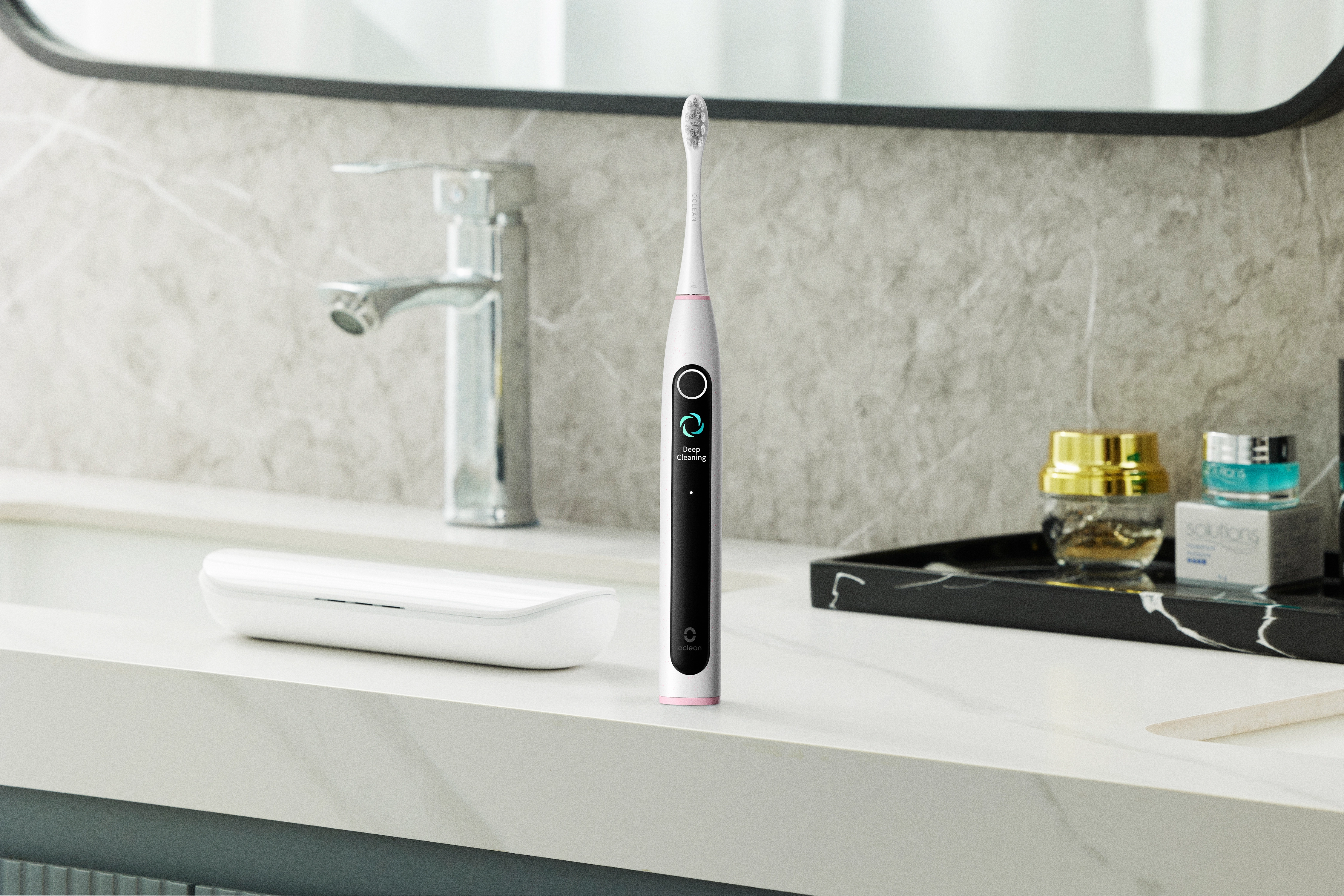 Szczoteczka soniczna Oclean X Lite Set Szary