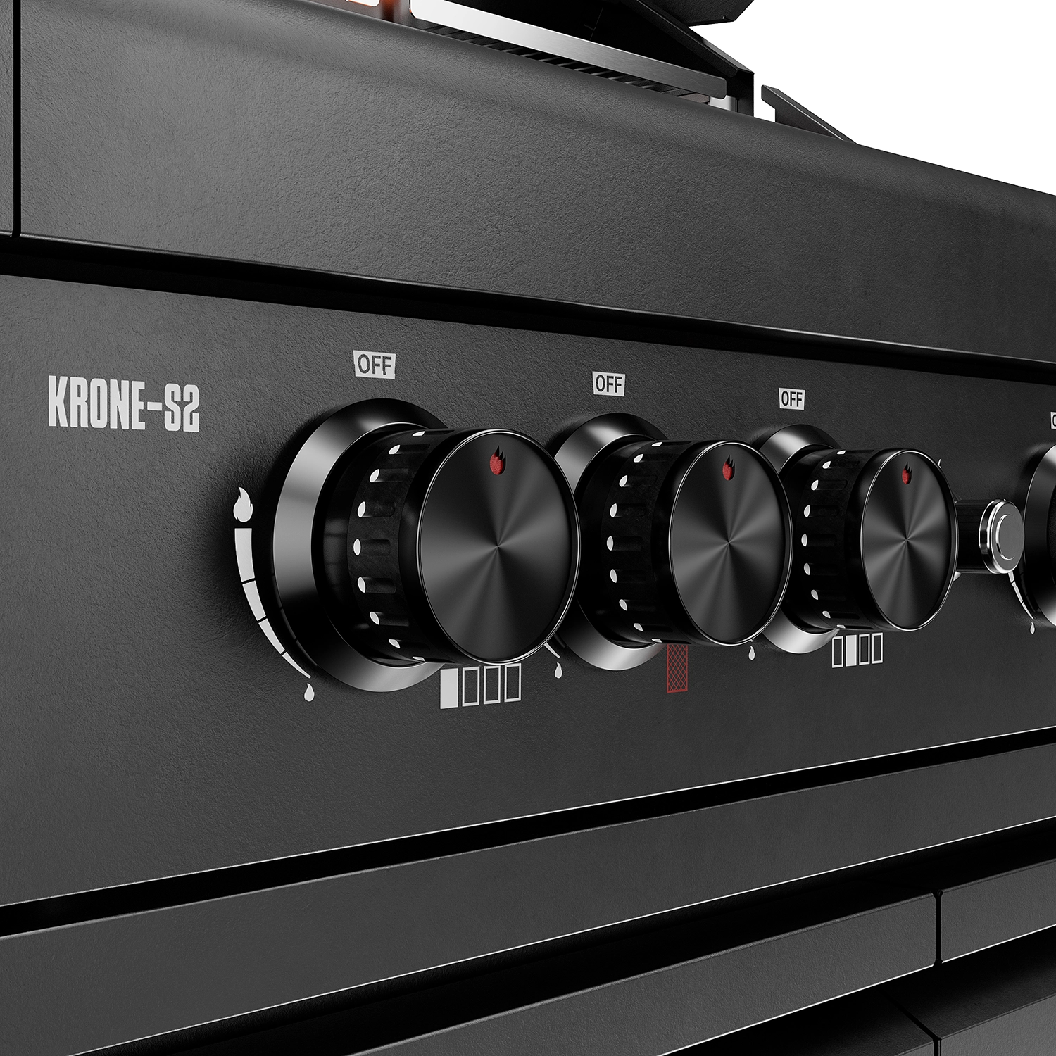 Grill gazowy Koler Krone S2 Czarny