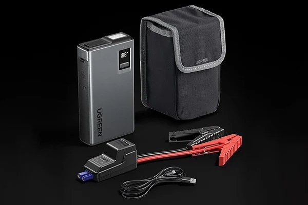 Powerbank UGREEN Jump starter ES702 12000mAh, 1000A, LED, USB-C + USB