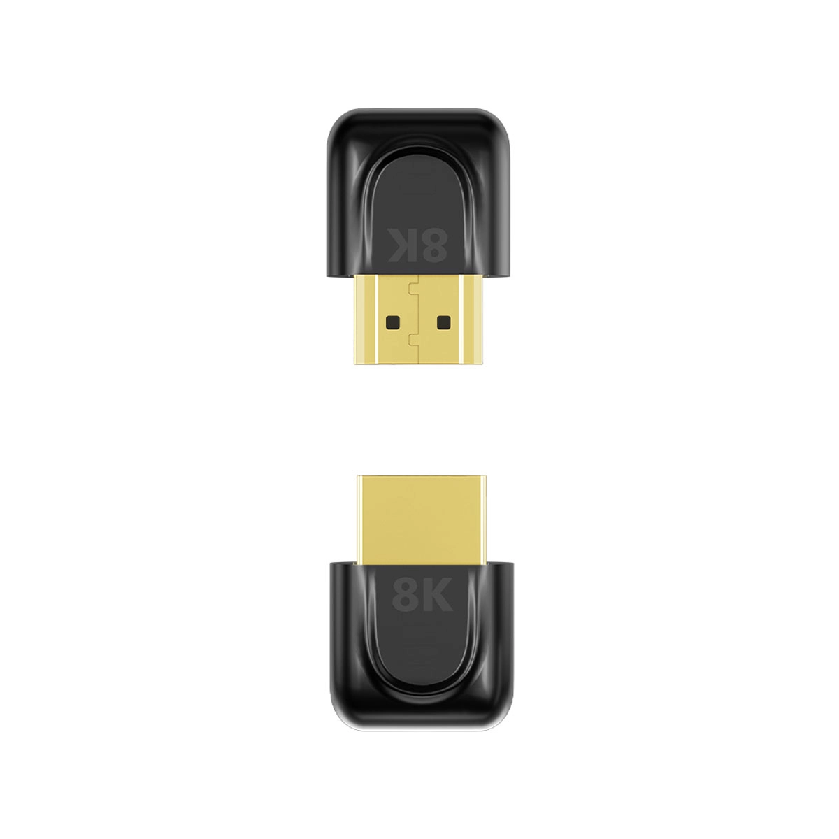 Adapter kątowy Unitek A1046ABK03 Kątowy 8K HDMI 90 i 270 stopni
