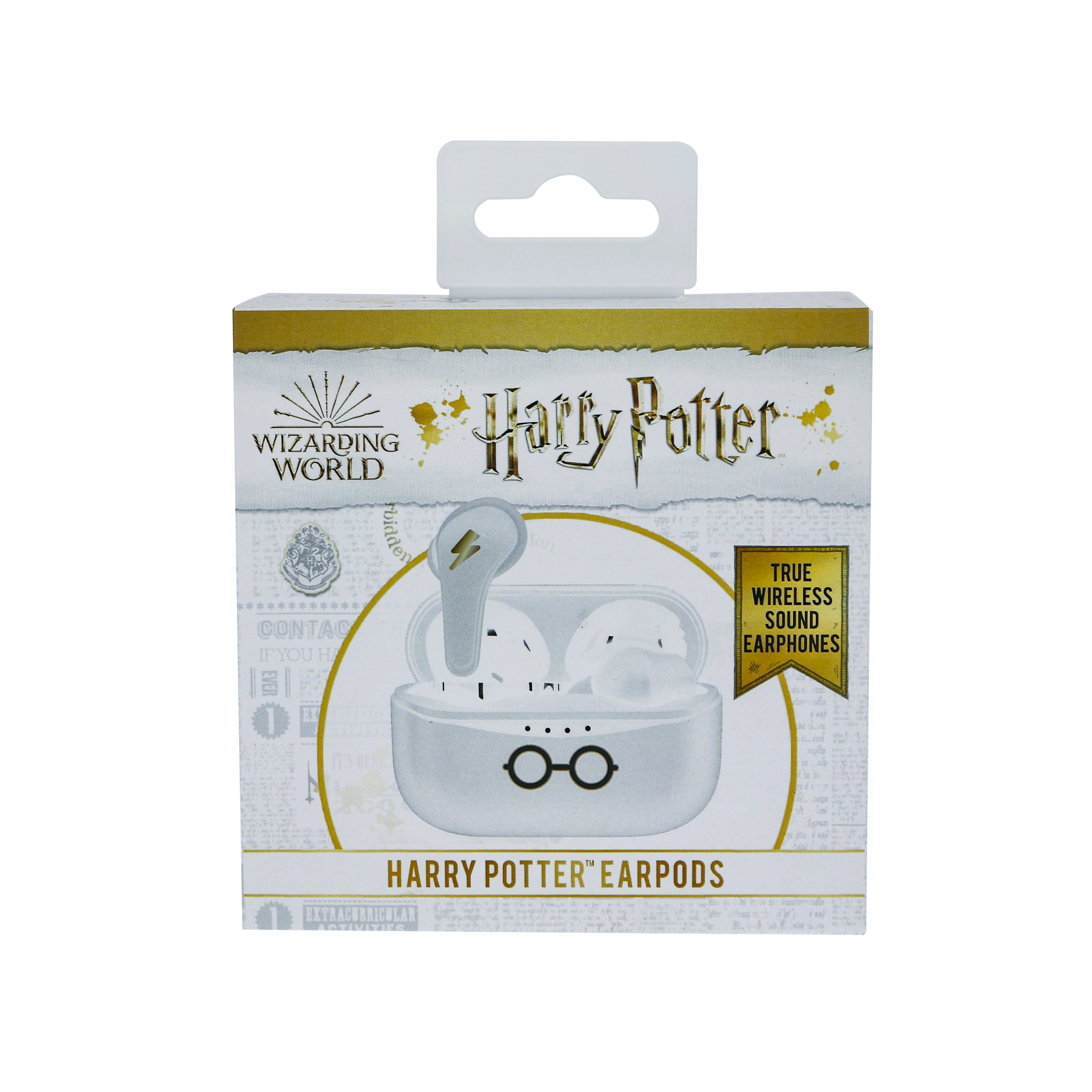 Słuchawki bezprzewodowe OTL Technologies Harry Potter TWS Earphones Dla Dzieci Dokanałowe Bluetooth 5.3 Biały