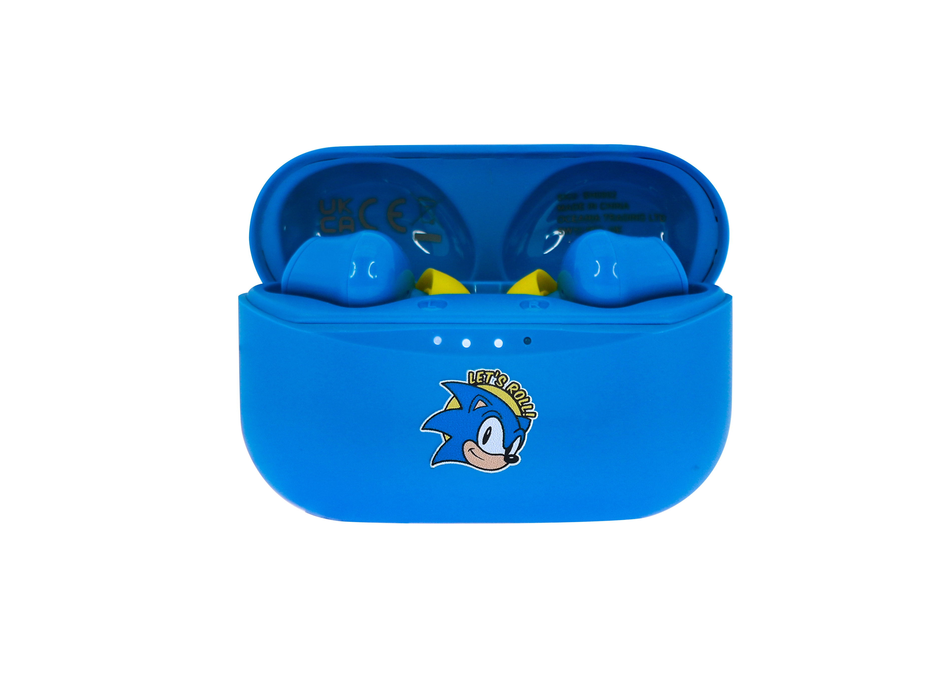 Słuchawki bezprzewodowe OTL Technologies Sonic The Hedgehog TWS Earphones Dla Dzieci Dokanałowe Bluetooth 5.3 Niebieski