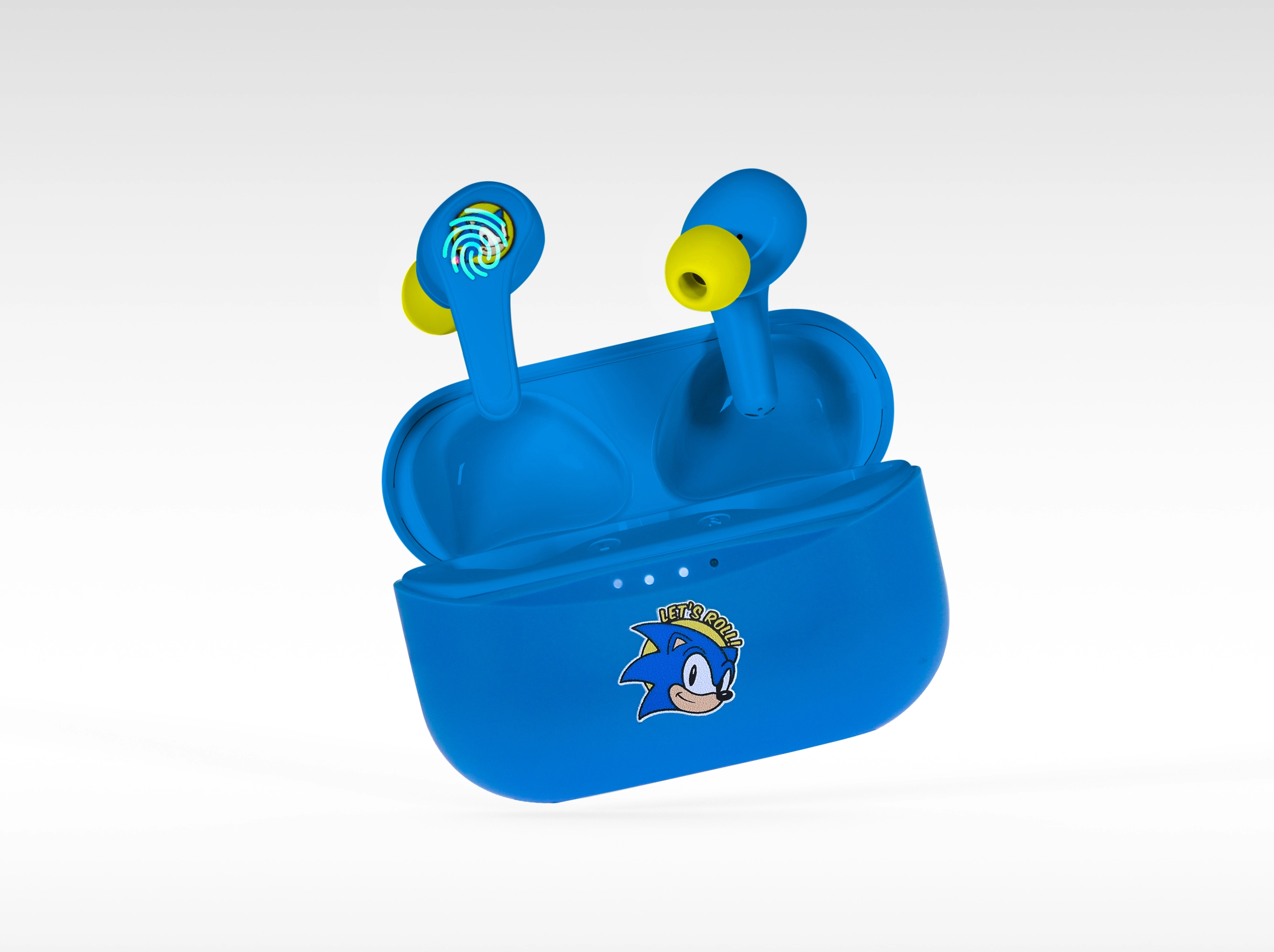 Słuchawki bezprzewodowe OTL Technologies Sonic The Hedgehog TWS Earphones Dla Dzieci Dokanałowe Bluetooth 5.3 Niebieski