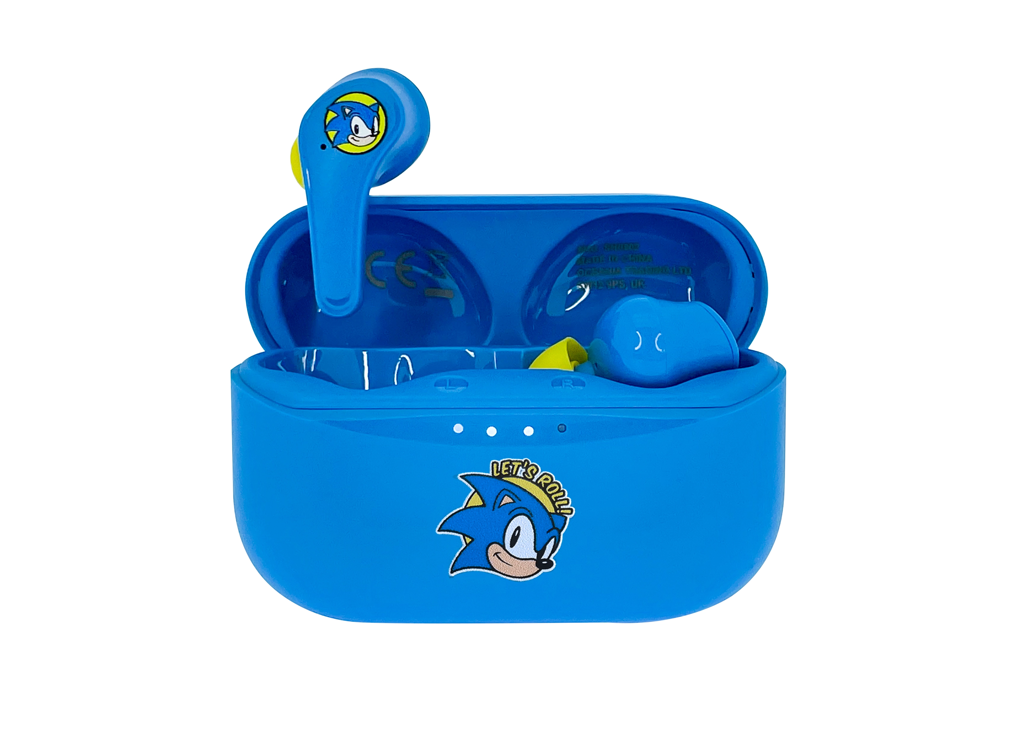 Słuchawki bezprzewodowe OTL Technologies Sonic The Hedgehog TWS Earphones Dla Dzieci Dokanałowe Bluetooth 5.3 Niebieski