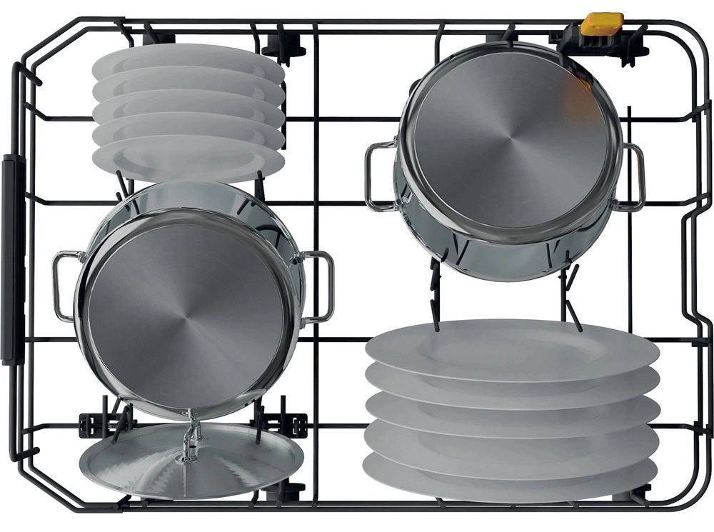 Zmywarka Whirlpool WH6FC11BS7A0X 45cm Automatyczne otwieranie drzwi Szuflada na sztućce