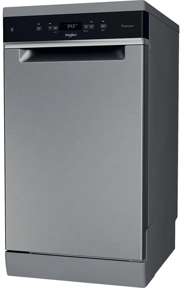 Zmywarka Whirlpool WH6FC11BS7A0X 45cm Automatyczne otwieranie drzwi Szuflada na sztućce